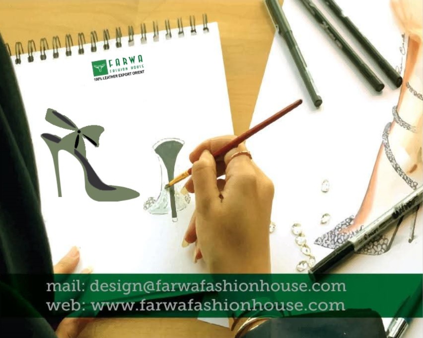 Craftsperson creating a design